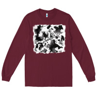 Burgundy cowhide Long Sleeve Tee - RanaPortraitStore