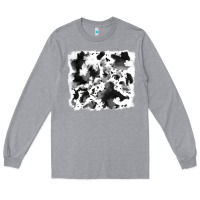 Heather Grey cowhide Long Sleeve Tee - RanaPortraitStore