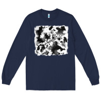 Navy cowhide Long Sleeve Tee - RanaPortraitStore
