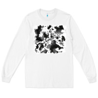 White cowhide Long Sleeve Tee - RanaPortraitStore