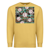 Antique Gold western baseball tumbler Premium Sweatshirt - AdoDesignShop