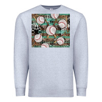 Heather Grey western baseball tumbler Premium Sweatshirt - AdoDesignShop