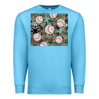 Ocean Blue western baseball tumbler Premium Sweatshirt - AdoDesignShop