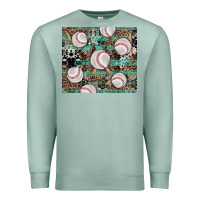 Seafoam western baseball tumbler Premium Sweatshirt - AdoDesignShop