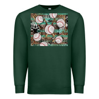 Sports Green western baseball tumbler Premium Sweatshirt - AdoDesignShop