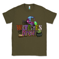Army Green witches brew Classic Tee - CowGirlArtShop
