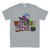 Heather Grey witches brew Classic Tee - CowGirlArtShop
