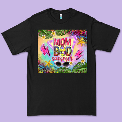Mom Bod Summer Premium Tee Designed By Tumblerdesignbyshophia
