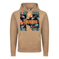 Nail Queen Hand And Polish With Lights And Leopard Seamless Pattern Bb Vintage Hoodie | Teevron