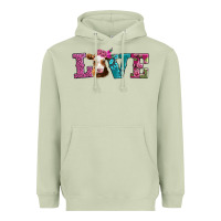 Matcha love with guernsey cow Heavyweight Hoodie - AdoDesignShop