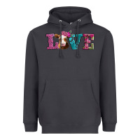 Smoke love with guernsey cow Heavyweight Hoodie - AdoDesignShop