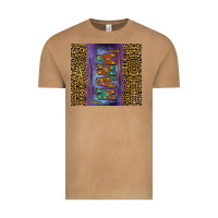 Vintage Camel leopard nana tumbler Vintage Tee - FaDigitalArtStudio