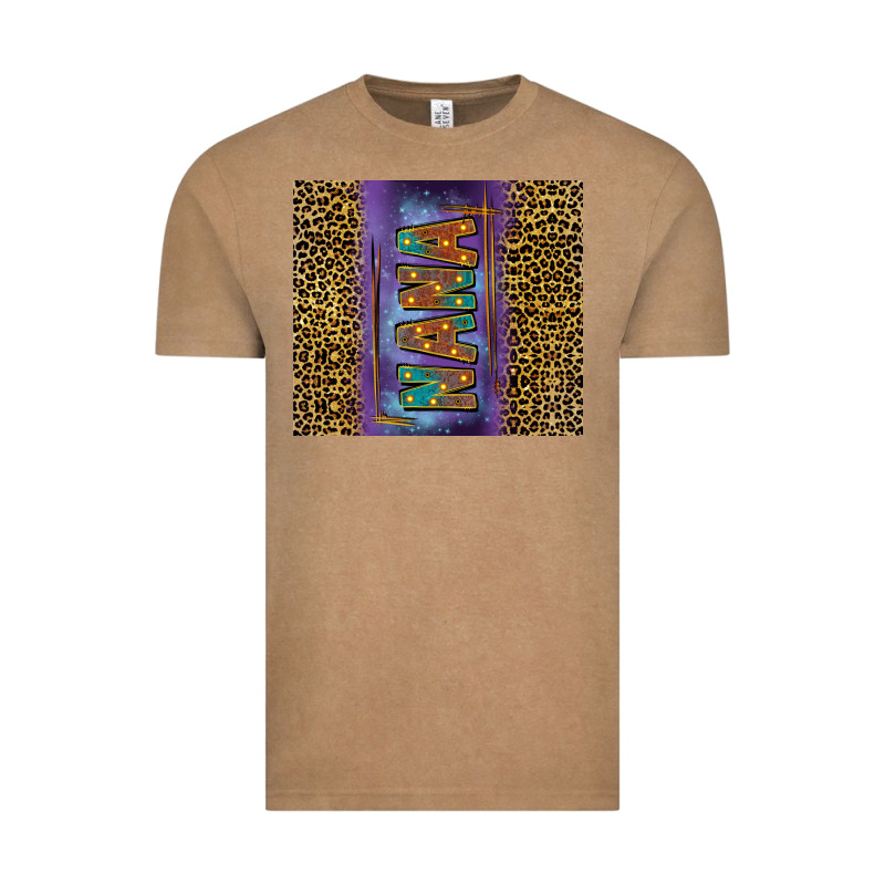 Leopard Nana Tumbler Vintage Tee by FaDigitalArtStudio | Teevron