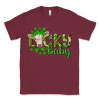 Burgundy Lucky baby charolais calf Classic Tee - RanaPortraitStore