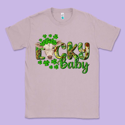 Lucky Baby Charolais Calf Classic Tee Designed By Ranaportraitstore