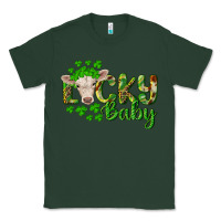 Sports Green Lucky baby charolais calf Classic Tee - RanaPortraitStore