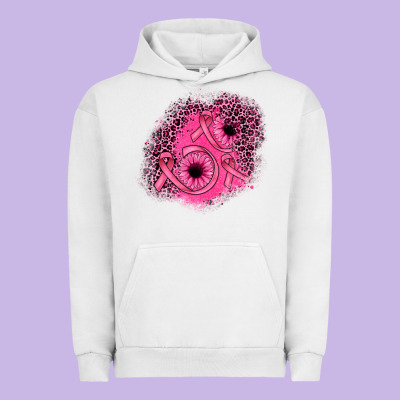 Ribbon Patch Urban Hoodie Designed By Jahusdesignshop