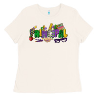 Principal Mardi Gras Cowgirl Ladies Tee | Teevron
