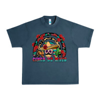 Midnight Navy Cinco de mayo rainbow Urban Heavy Tee - FaDigitalArtStudio
