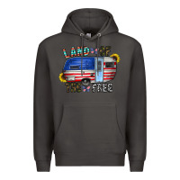 Smoke land of the free Premium Hoodie - CowhideDigitalArt