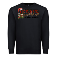 Black jesus in the reason Premium Sweatshirt - AdoDesignShop