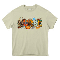 Mossy Fall Nurse Heavy Core Tee - NancyCooperArtShop