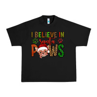 Black i believe in santa paws chihuahuha Urban Heavy Tee - Jasminsmagicworld