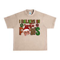 I Believe In Santa Paws Chihuahuha Urban Heavy Tee | Teevron