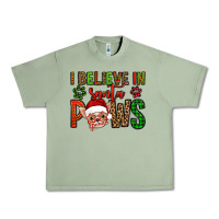 Oil Green i believe in santa paws chihuahuha Urban Heavy Tee - Jasminsmagicworld