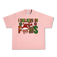 Salmon i believe in santa paws chihuahuha Urban Heavy Tee - Jasminsmagicworld