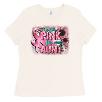 Bone i wear pink for my aunt Ladies Tee - CowGirlArtShop
