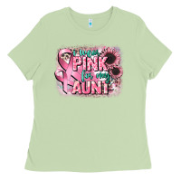 Matcha i wear pink for my aunt Ladies Tee - CowGirlArtShop
