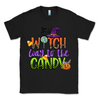 Black witch way to the candy Classic Tee - CowGirlArtShop