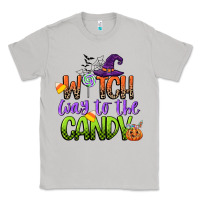 Moon Dust witch way to the candy Classic Tee - CowGirlArtShop
