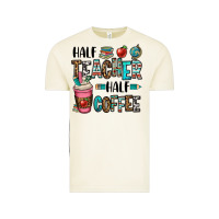 Vintage Arctic half teacher half coffee Vintage Tee - OliviaCreatesArt