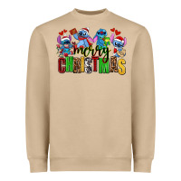 Mushroom merry christmas stitch Heavyweight Sweatshirt - AdoDesignShop