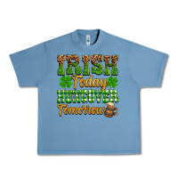 Pebble Blue St. Patrick's Irish today hungover tomorrow Urban Heavy Tee - OliviaCreatesArt