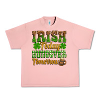 Salmon St. Patrick's Irish today hungover tomorrow Urban Heavy Tee - OliviaCreatesArt