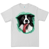 Dove Grey border collie Premium Tee - Jasminsmagicworld