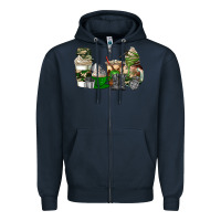Navy veteran coffee cups Zipper Hoodie - AdoDesignShop