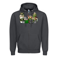 Smoke veteran coffee cups Zipper Hoodie - AdoDesignShop
