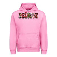 Fuchsia Pink believe Urban Hoodie - JahusDesignShop