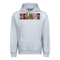 Heather Grey believe Urban Hoodie - JahusDesignShop