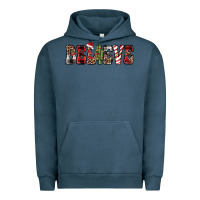 Pigment Midnight Navy believe Urban Hoodie - JahusDesignShop