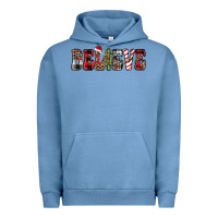 Pigment Pebble Blue believe Urban Hoodie - JahusDesignShop