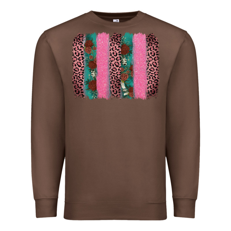Valentine's Leopard Brushstroke Premium Sweatshirt by AdoDesignShop | Teevron
