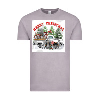 Vintage Zinc merry chrıstmas Vintage Tee - FaDigitalArtStudio