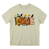 Mossy Fall love Heavy Core Tee - NancyCooperArtShop