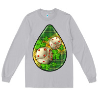 Moon Dust st.patrick's teardrop earrings Long Sleeve Tee - FaDigitalArtStudio