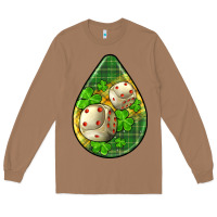 Toasted Coconut st.patrick's teardrop earrings Long Sleeve Tee - FaDigitalArtStudio